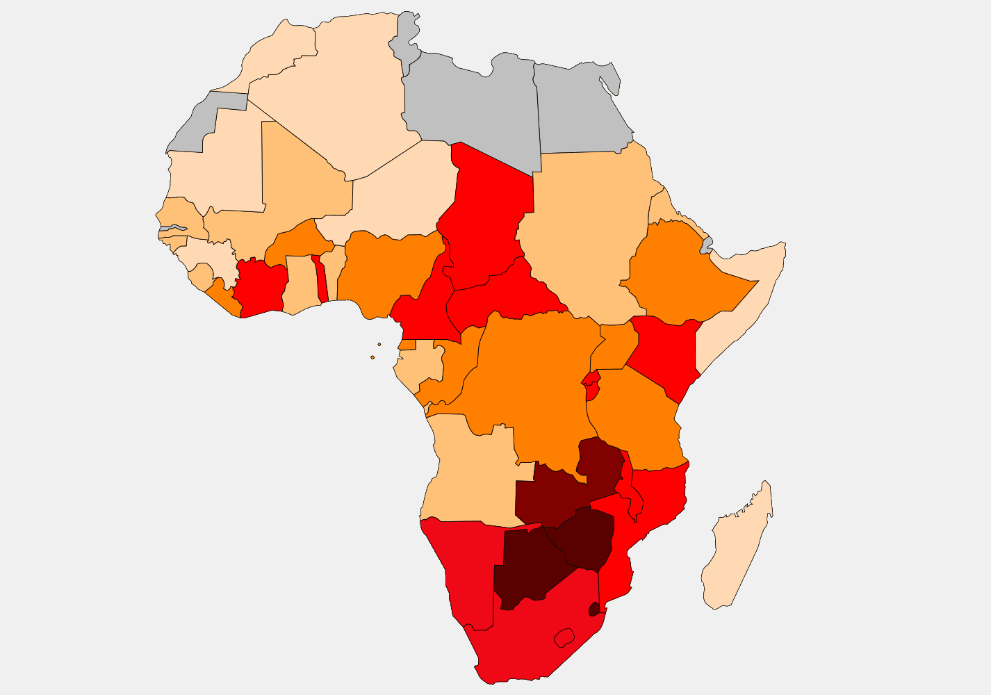 Aids ökar bland unga i Afrika